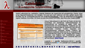 What Lambdasyn.org website looked like in 2016 (7 years ago)