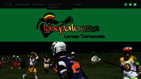 What Laxpalooza.com website looked like in 2016 (7 years ago)