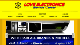 What Love-electronics.com website looked like in 2016 (7 years ago)