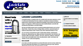 What Locksafesecurity.co.uk website looked like in 2016 (7 years ago)