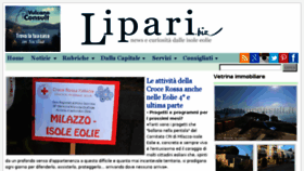 What Lipari.biz website looked like in 2016 (7 years ago)