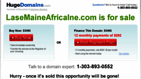 What Lasemaineafricaine.com website looked like in 2016 (7 years ago)