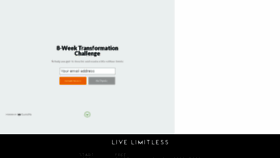 What Limitless365.com website looked like in 2016 (7 years ago)