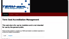 What Lms.termseal.com.au website looked like in 2016 (7 years ago)