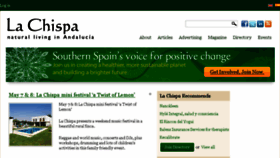 What Lachispa.net website looked like in 2016 (7 years ago)