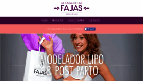 What Lacasadelasfajas.com website looked like in 2016 (7 years ago)