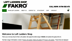 What Loft-ladders-shop.dreamhosters.com website looked like in 2016 (7 years ago)