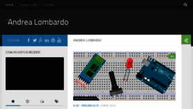 What Lombardoandrea.com website looked like in 2016 (7 years ago)