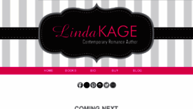 What Lindakage.com website looked like in 2016 (7 years ago)