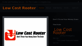 What Lowcostrooter.com website looked like in 2016 (7 years ago)
