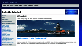 What Letsgoistanbul.com website looked like in 2016 (7 years ago)