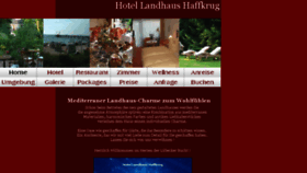 What Landhaus-haffkrug.de website looked like in 2016 (7 years ago)