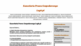 What Legit.pl website looked like in 2016 (7 years ago)
