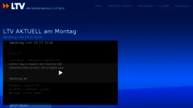 What Lausitz-tv.de website looked like in 2016 (7 years ago)