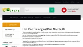 What Livepine.com website looked like in 2016 (7 years ago)