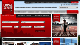 What Localalouer.ca website looked like in 2016 (8 years ago)