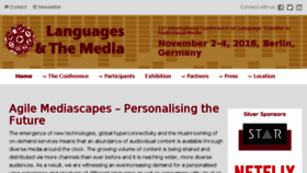 What Languages-media.com website looked like in 2016 (7 years ago)