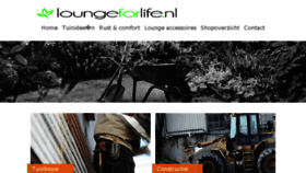 What Loungeforlife.nl website looked like in 2016 (7 years ago)
