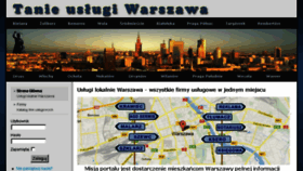 What Lokalnie.warszawa.pl website looked like in 2016 (7 years ago)