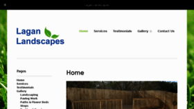 What Laganlandscapes.co.uk website looked like in 2016 (7 years ago)