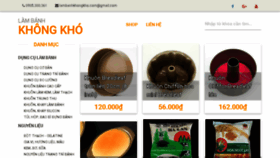 What Lambanhkhongkho.com website looked like in 2016 (7 years ago)