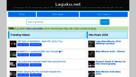 What Laguku.net website looked like in 2016 (7 years ago)