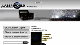 What Laserworld.tv website looked like in 2016 (7 years ago)