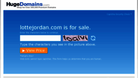 What Lottejordan.com website looked like in 2016 (7 years ago)