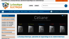 What La-boutique-electrique.com website looked like in 2016 (7 years ago)
