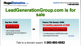 What Leadgenerationgroup.com website looked like in 2016 (7 years ago)