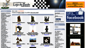 What Lojadobode.com.br website looked like in 2016 (7 years ago)