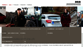 What Lepermisdeconduire.ch website looked like in 2016 (7 years ago)