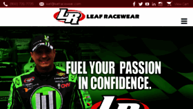 What Leafracewear.com website looked like in 2016 (7 years ago)