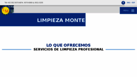 What Limpiezamonterrey.com website looked like in 2016 (7 years ago)