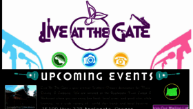 What Liveatthegate.com website looked like in 2016 (7 years ago)