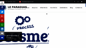 What Leparaguas.com website looked like in 2016 (7 years ago)