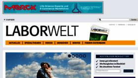 What Laborwelt.de website looked like in 2016 (7 years ago)