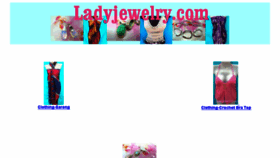 What Ladyjewelry.com website looked like in 2016 (7 years ago)