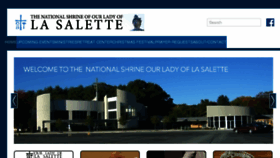 What Lasalette-shrine.org website looked like in 2016 (7 years ago)
