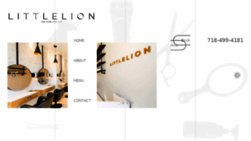 What Littlelionsalon.com website looked like in 2016 (7 years ago)