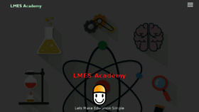 What Lmesacademy.com website looked like in 2016 (7 years ago)