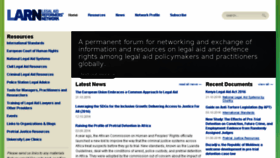 What Legalaidreform.org website looked like in 2016 (7 years ago)