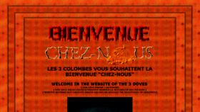 What Les3colombes.com website looked like in 2016 (7 years ago)