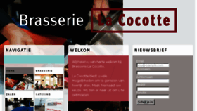 What Lacocotte.nl website looked like in 2016 (7 years ago)