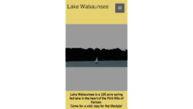 What Lakewabaunsee.com website looked like in 2016 (7 years ago)