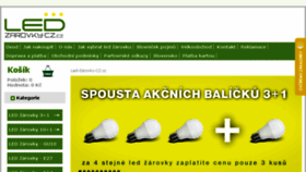 What Led-zarovky-cz.cz website looked like in 2016 (8 years ago)