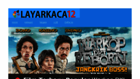 What Layarkaca12.tk website looked like in 2016 (7 years ago)