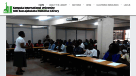 What Library.kiu.ac.ug website looked like in 2016 (7 years ago)