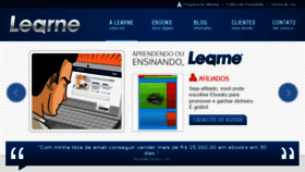 What Learne.com.br website looked like in 2016 (7 years ago)