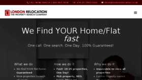 What Londonrelocationservices.com website looked like in 2016 (7 years ago)